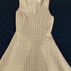 Club Monaco blush /silver dress